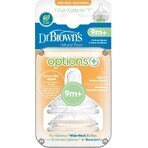 DR.BROWNS OPTIONS+ WN Y-CUT 1×2 pcs, sucettes