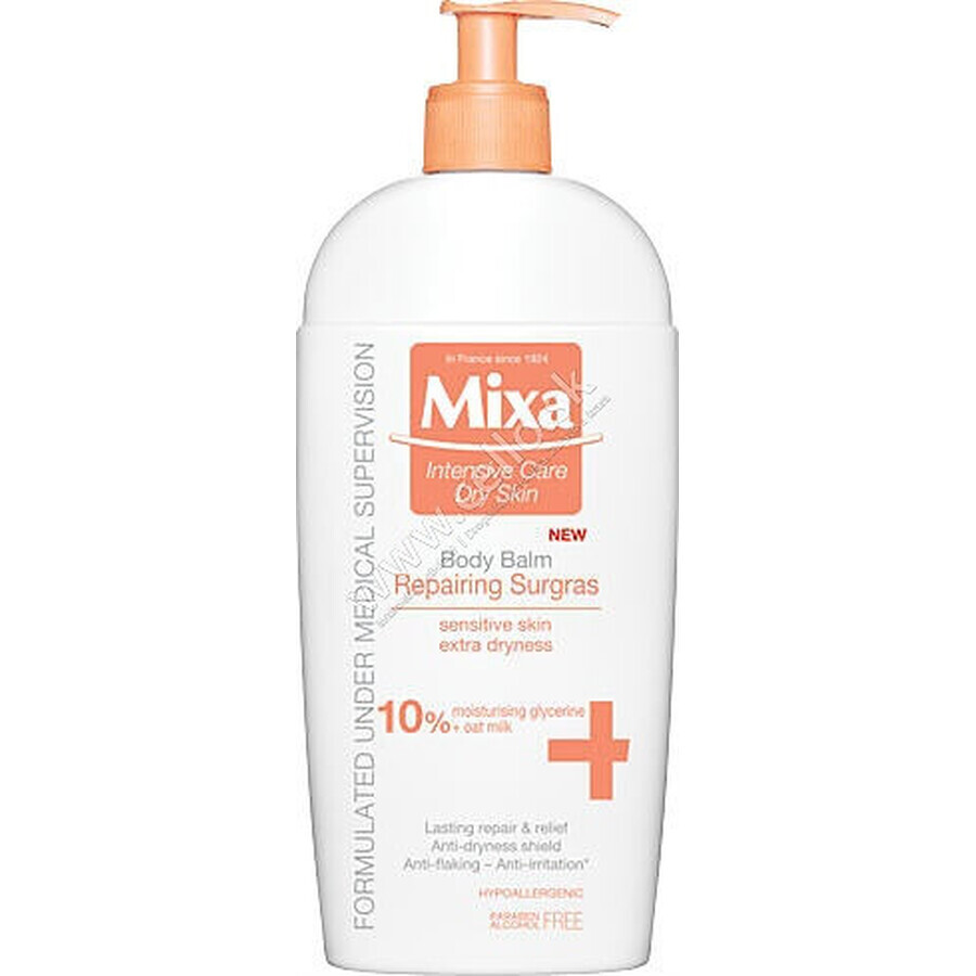 Mixa Regenerating Surgras Body Balm 1×400 ml, regenerating body lotion