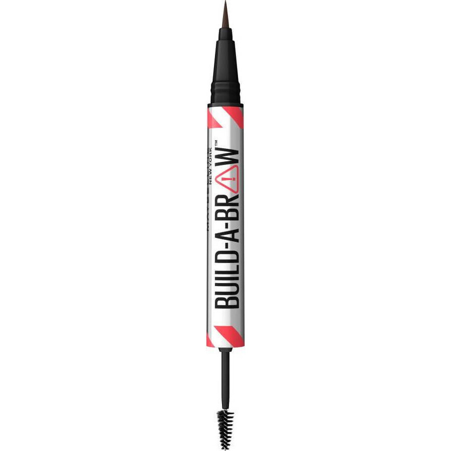 Maybelline New York Build A Brow 260 Deep Brown 1×1 Brow Marker und Gel 1×1, Brow Marker und Gel