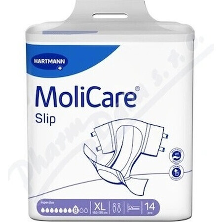 MoliCare Premium Slip Super plus 8 drops XL 1×14 pcs, incontinence briefs