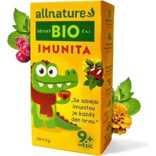 Allnature Organiczna herbatka dla dzieci Odporność 20×1,5 g, herbatka dla dzieci