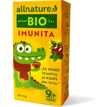 Allnature Organiczna herbatka dla dzieci Odporność 20×1,5 g, herbatka dla dzieci: ceny i cechy