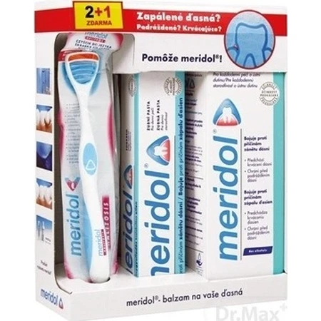 MERIDOL SYSTEM PER gengive doloranti e sanguinanti 1×1 set, igiene dentale