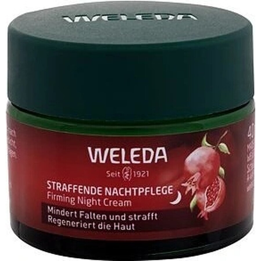 Weleda crema notte rassodante con melograno e peptidi di Maca 1×1 pz, crema notte per il viso