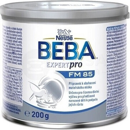 BEBA EXPERT pro FM 85 1×200 g, lait spécial pour prématurés