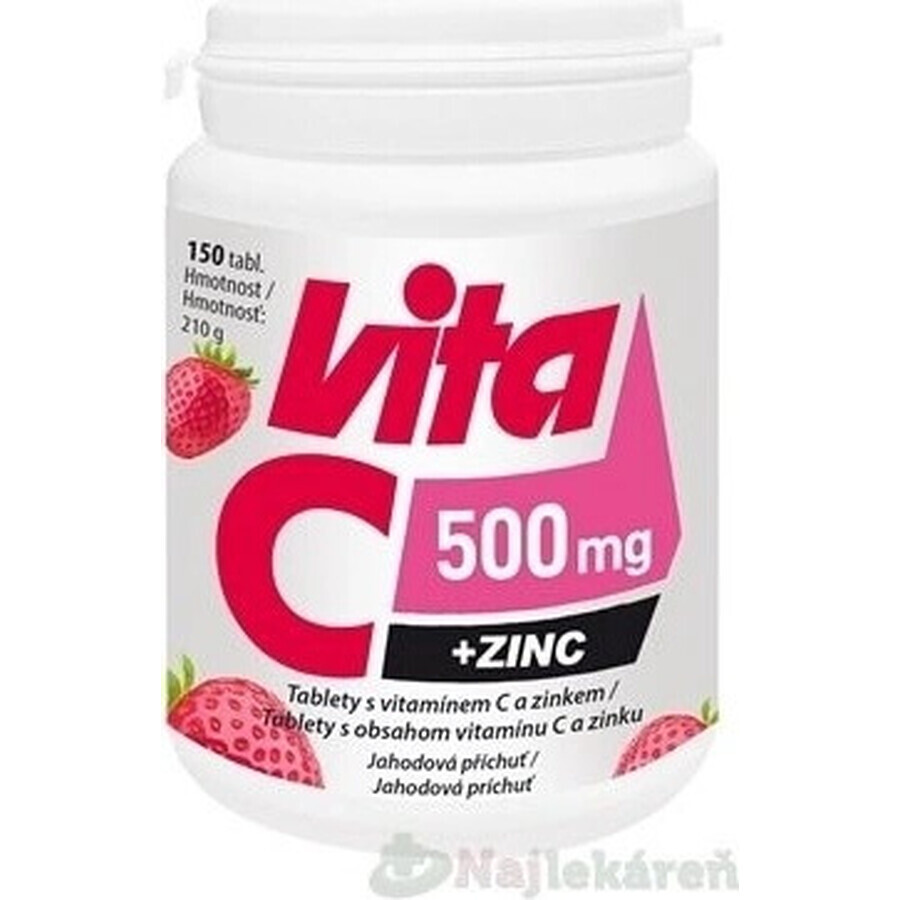 Vitabalans Vita C 500 mg + ZINC 1×150 tbl