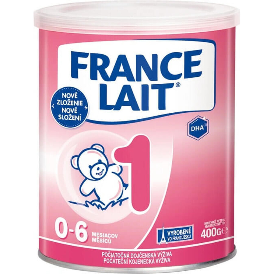 France Lait 1 formulă pentru sugari de la 0-6 luni 1×400 g, formulă de lapte, de la naștere