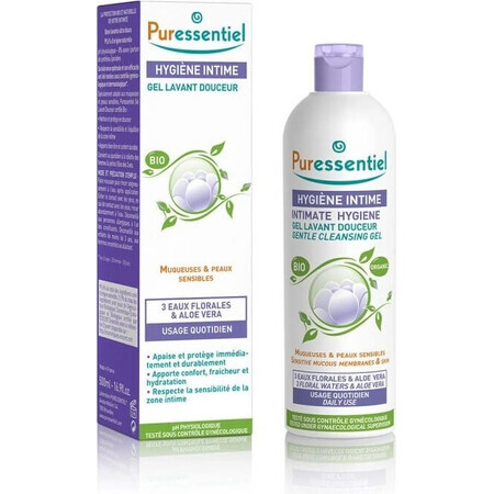 PURESSENTIEL ORGANIC Intieme Hygiëne Gel 1×250 ml, intieme hygiëne gel