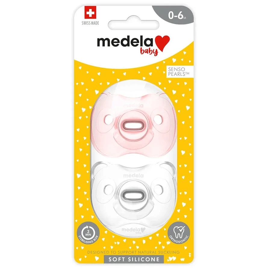 MEDELA SUCCHIETTO IN SILICONE SOFT SILICONE Succhietto per bambine 1×2 pz.