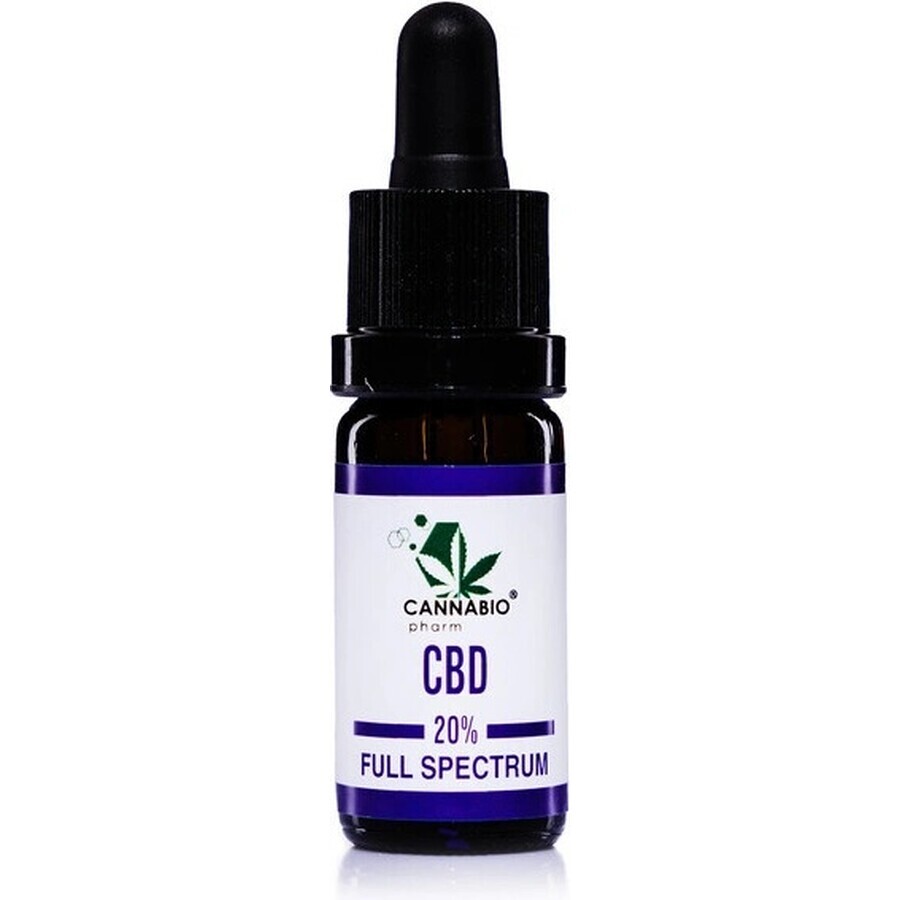 CANNABABIOpharm CBD 20% FULL SPECTRUM 1×10 ml, CBD Öl