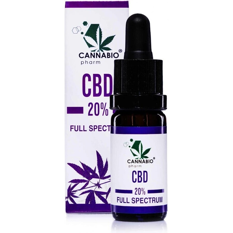 CANNABABIOpharm CBD 20% FULL SPECTRUM 1×10 ml, CBD Öl