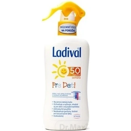 LADIVAL Dla dzieci 50+ spray 1×200 ml, spray, 50+: ceny i cechy