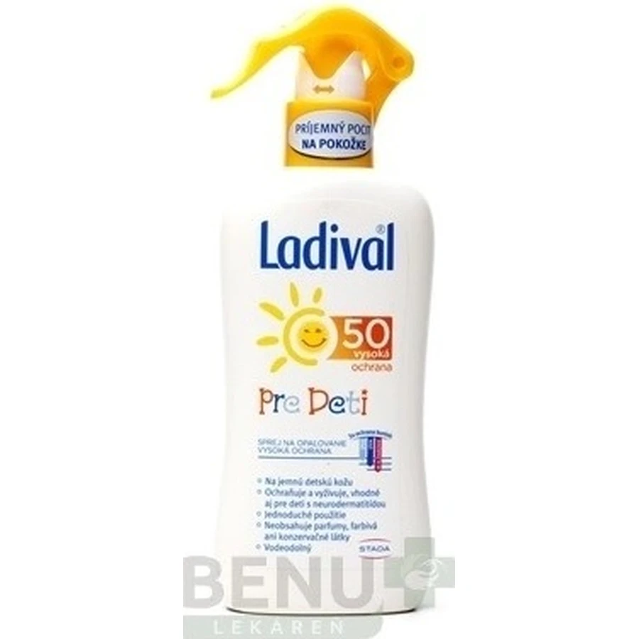 LADIVAL Dla dzieci 50+ spray 1×200 ml, spray, 50+: ceny i cechy