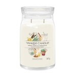 Yankee Candle - Large Signature Sweet Vanilla Horchata 1×567g, geurkaars