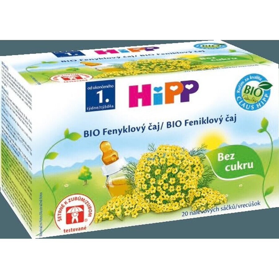 HiPP Bio Fenchel-Tee 20×1,5 g, Fenchel-Tee