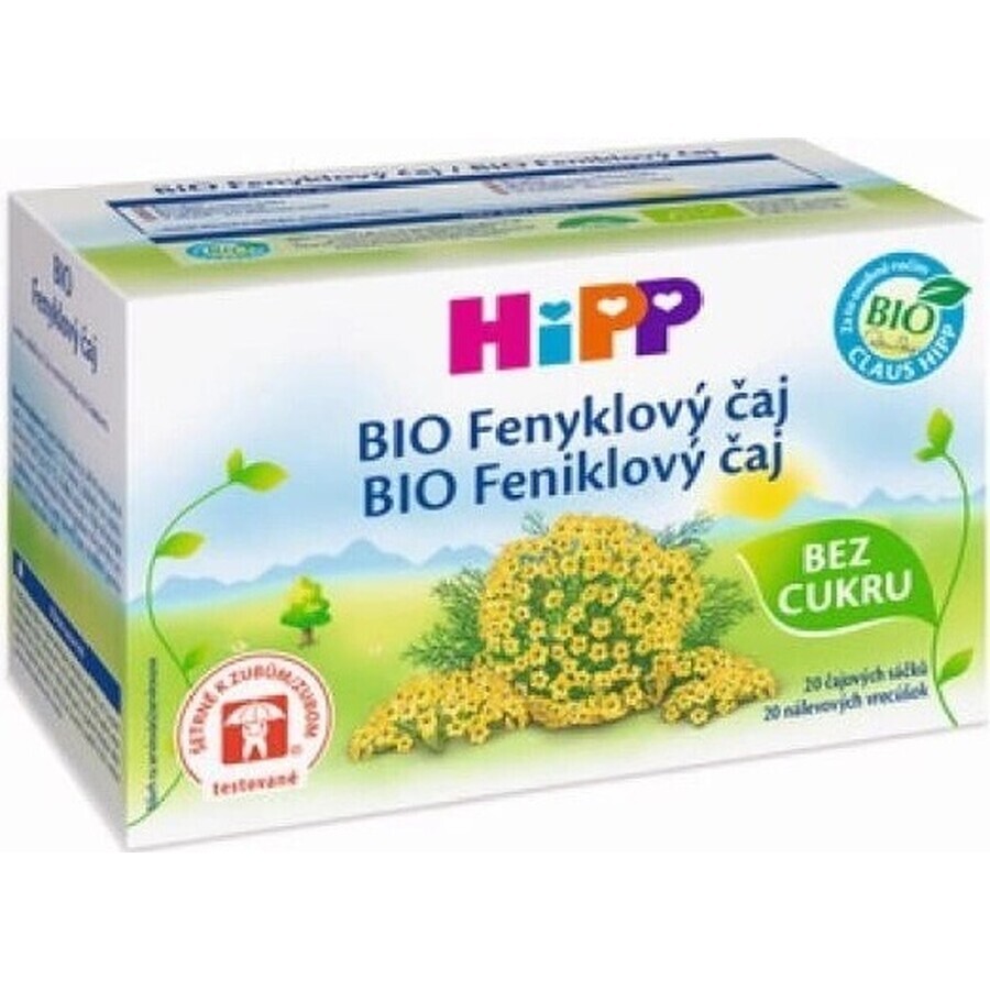 HiPP Bio Fenchel-Tee 20×1,5 g, Fenchel-Tee