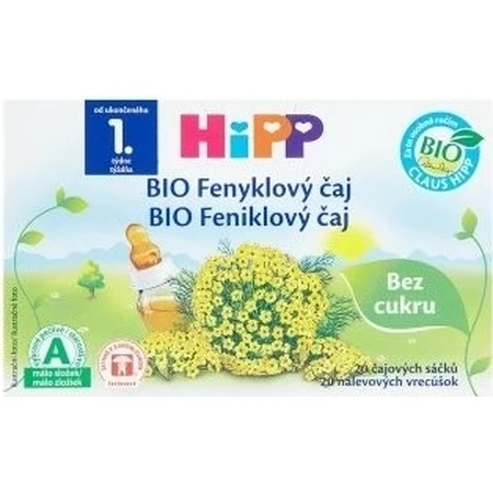 HiPP Organiczna herbata z kopru włoskiego 20×1,5 g, herbata z kopru włoskiego: ceny i cechy