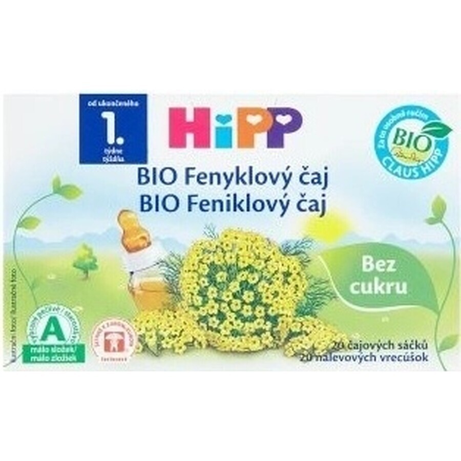 HiPP Bio Fenchel-Tee 20×1,5 g, Fenchel-Tee