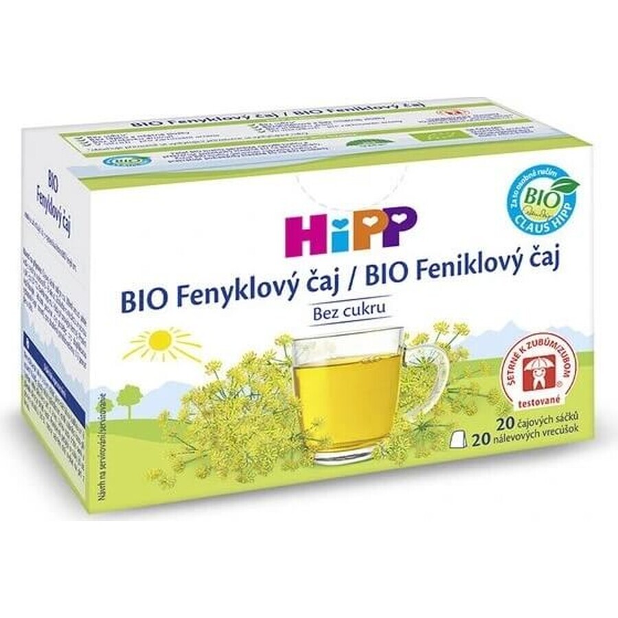 HiPP Bio Fenchel-Tee 20×1,5 g, Fenchel-Tee