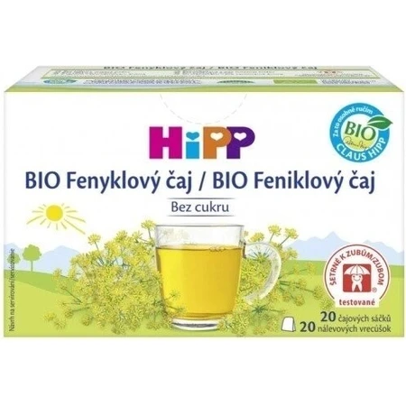 HiPP Organiczna herbata z kopru włoskiego 20×1,5 g, herbata z kopru włoskiego: ceny i cechy