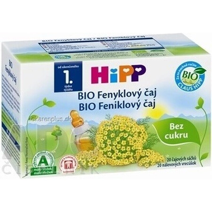 HiPP Bio Fenchel-Tee 20×1,5 g, Fenchel-Tee