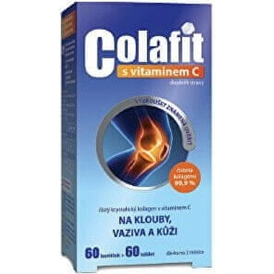 COLAFIT con vitamina C 1×1 set, cubetti 60 pz + tbl 60 pz