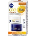 Nivea Energizing Day + Night Anti-Wrinkle Cream Q10 2x50ml 1×2x50 ml, cremă pentru piele