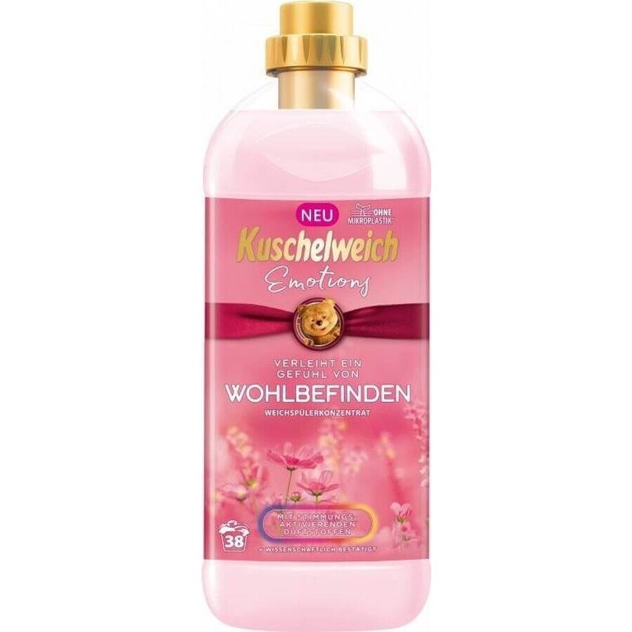 Kuschelweich wasverzachter - Pink Emotions, 38 wasbeurten 1×1 l, wasverzachter