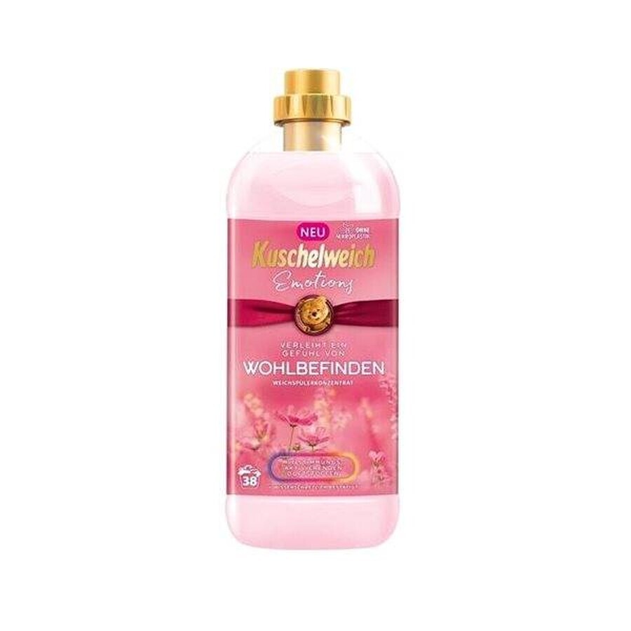 Kuschelweich wasverzachter - Pink Emotions, 38 wasbeurten 1×1 l, wasverzachter