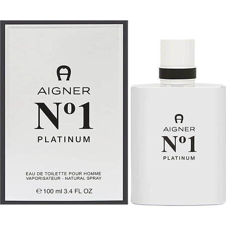 Aigner No. 1 Platinum Edt 100ml 1×100 ml, Eau de toilette