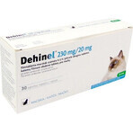 DEHINEL 230 mg/20 mg für Katzen 1×30 tbl, Arzneimittel