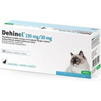 DEHINEL 230 mg/20 mg für Katzen 1×30 tbl, Arzneimittel