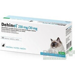 DEHINEL 230 mg/20 mg für Katzen 1×30 tbl, Arzneimittel