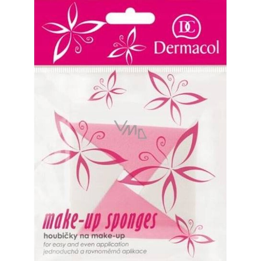 DERMACOL Make-up-Schwämme 1×4, Schminkschwämme