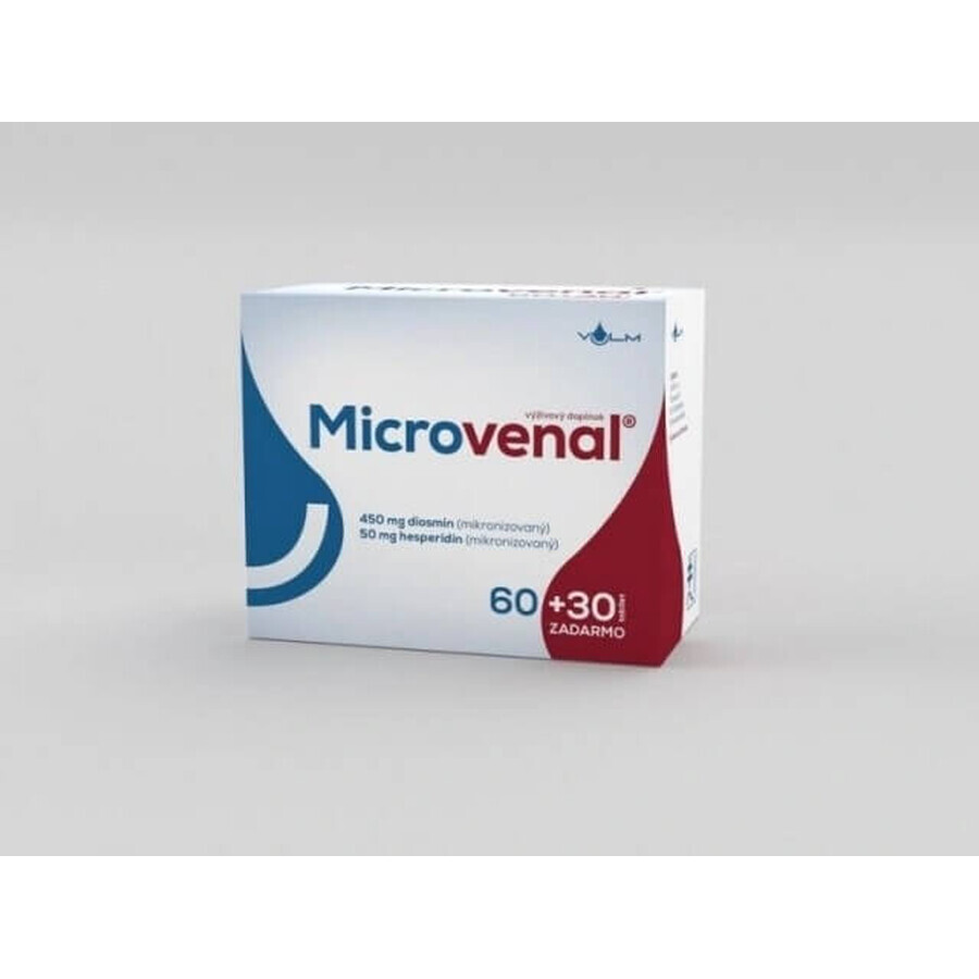 VULM Microvenal 1×90 tbl, 60+30 gratis