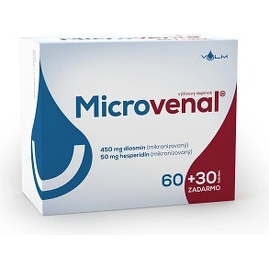 VULM Microvenal 1×90 tbl, 60+30 gratis