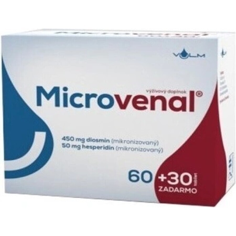 VULM Microvenal 1×90 tbl, 60+30 gratis