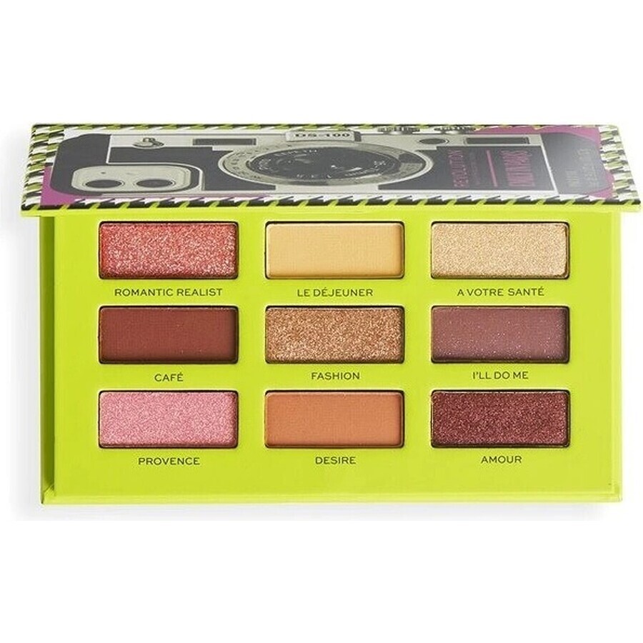 Revolution, X Emily In Paris Emily In Paris Camera Queen Palette, eyeshadow palette 1×6,30 g, eyeshadow palette