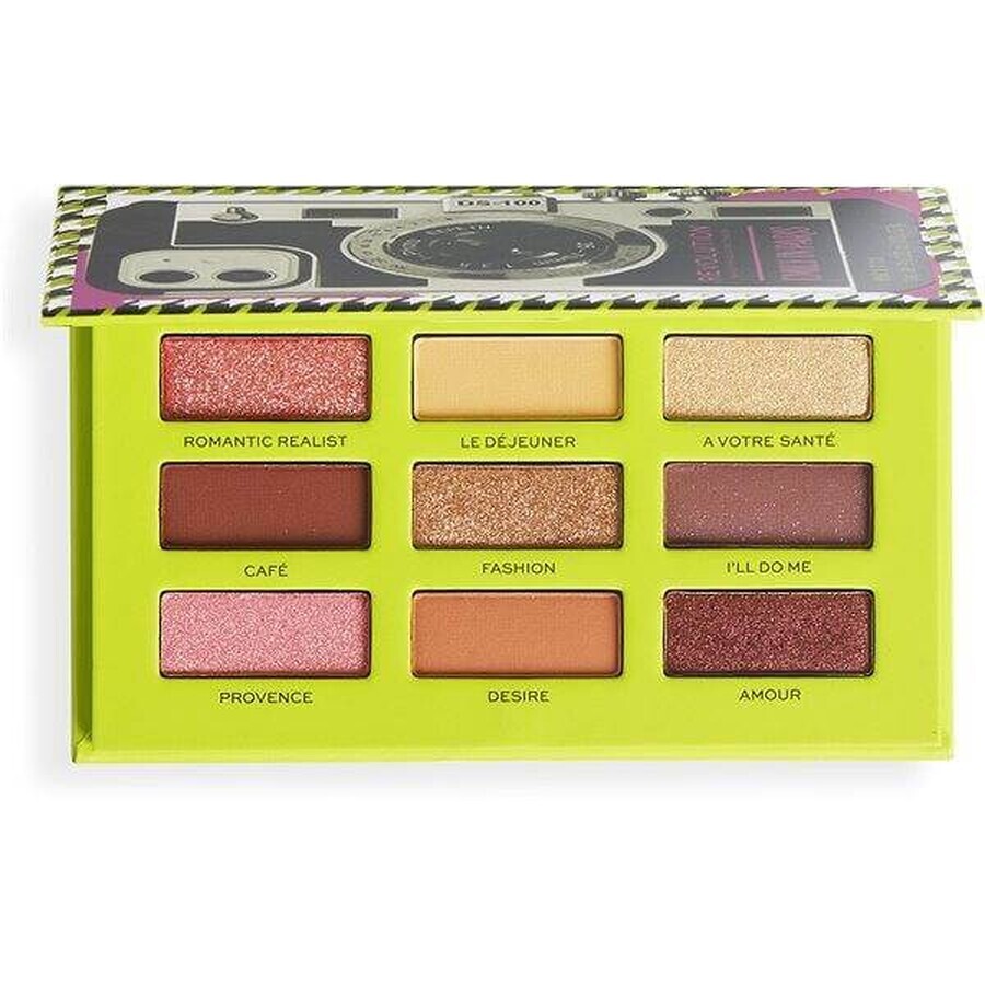 Revolution, X Emily In Paris Emily In Paris Camera Queen Palette, eyeshadow palette 1×6,30 g, eyeshadow palette