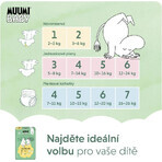 Muumi Baby 2 Newborn 3-6 kg, 1×58pcs, ECO diapers