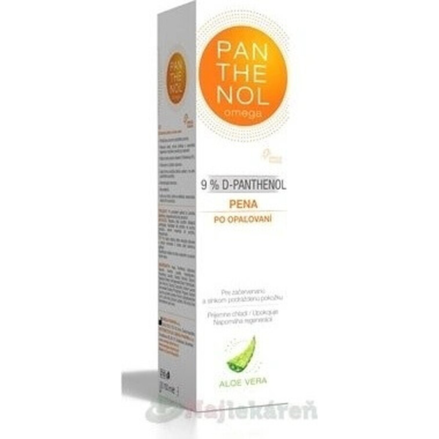 PANTHENOL Omega 9% ALOE VERA 1×150 ml, mousse