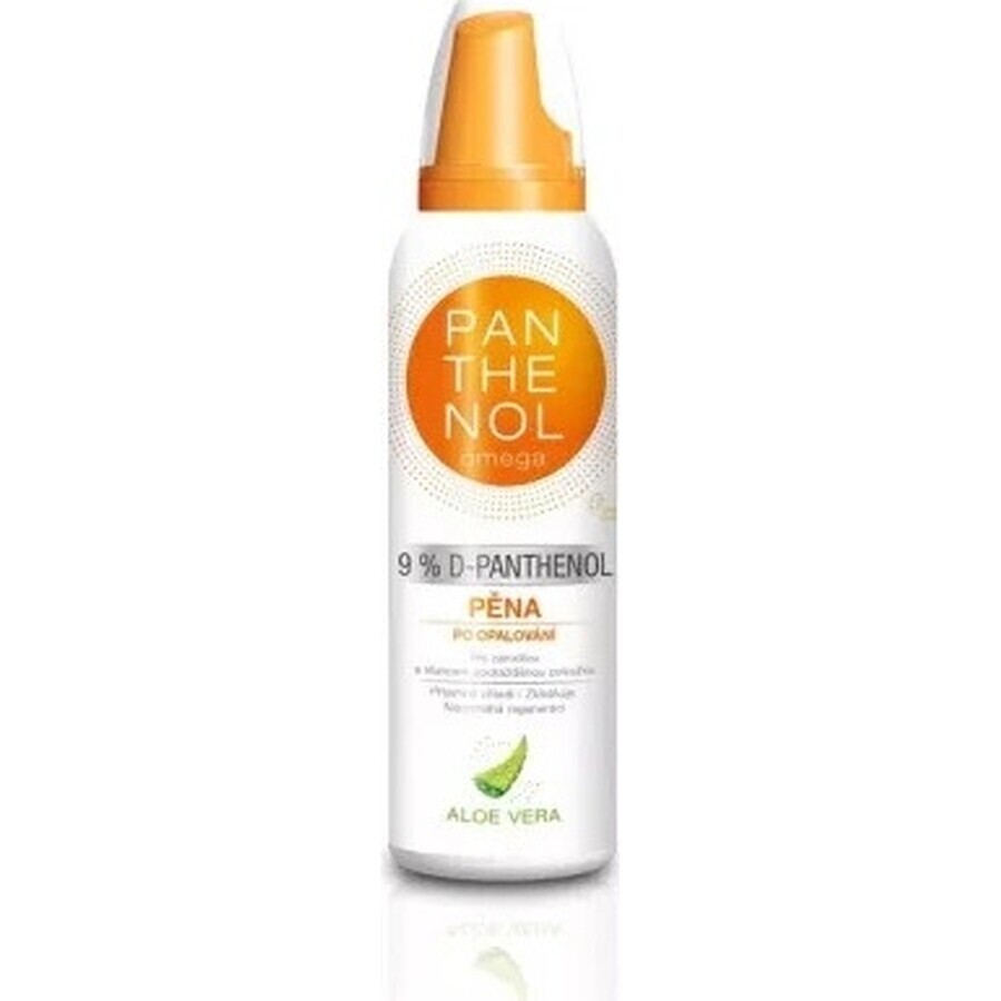 PANTHENOL Omega 9% ALOE VERA 1×150 ml, mousse