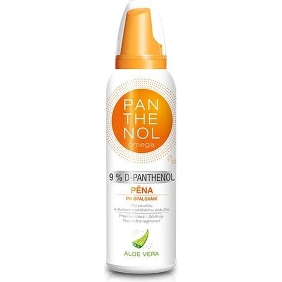 PANTHENOL Omega 9% ALOE VERA 1×150 ml, mousse