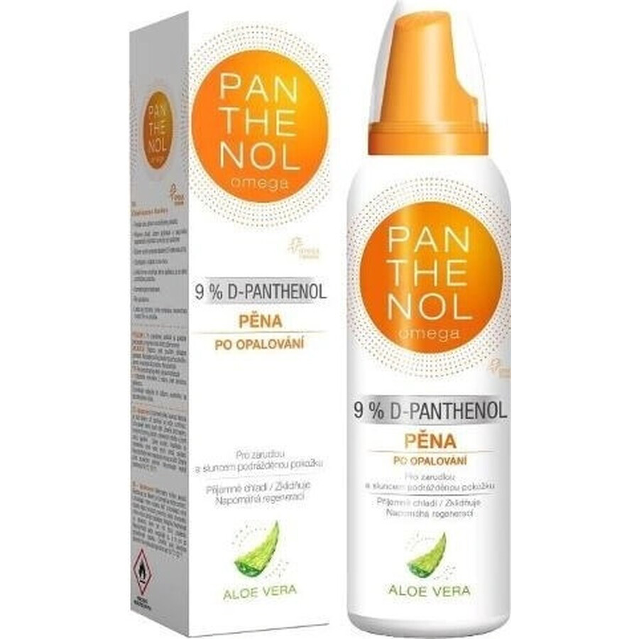 PANTHENOL Omega 9% ALOE VERA 1×150 ml, mousse