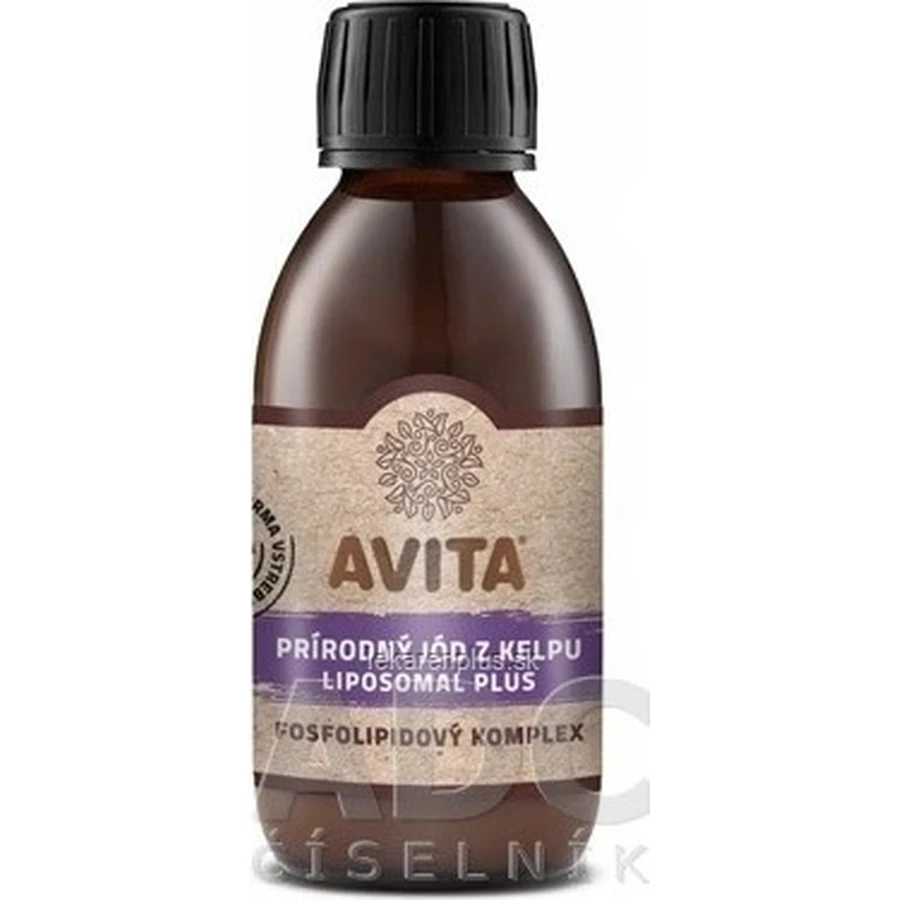AVITA YODO NATURAL DE LIPOSOMAL PLUS 1×200 , complejo fosfolipídico