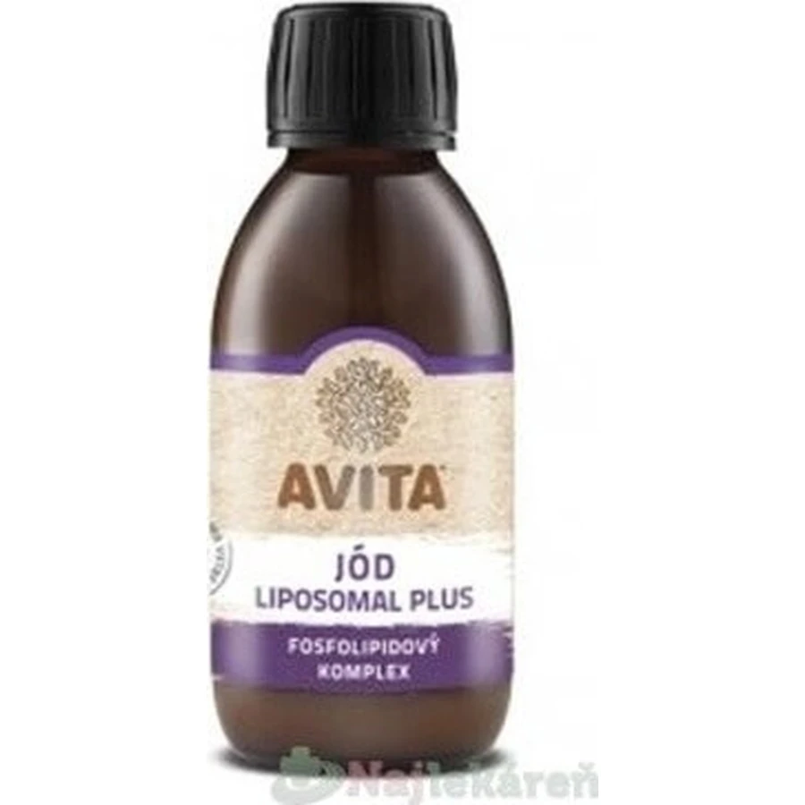 AVITA YODO NATURAL DE LIPOSOMAL PLUS 1×200 , complejo fosfolipídico