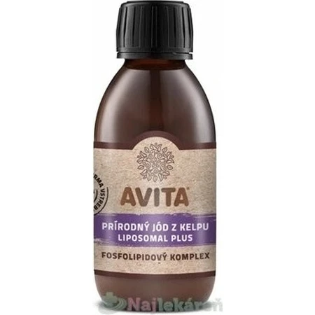 AVITA YODO NATURAL DE LIPOSOMAL PLUS 1×200 , complejo fosfolipídico