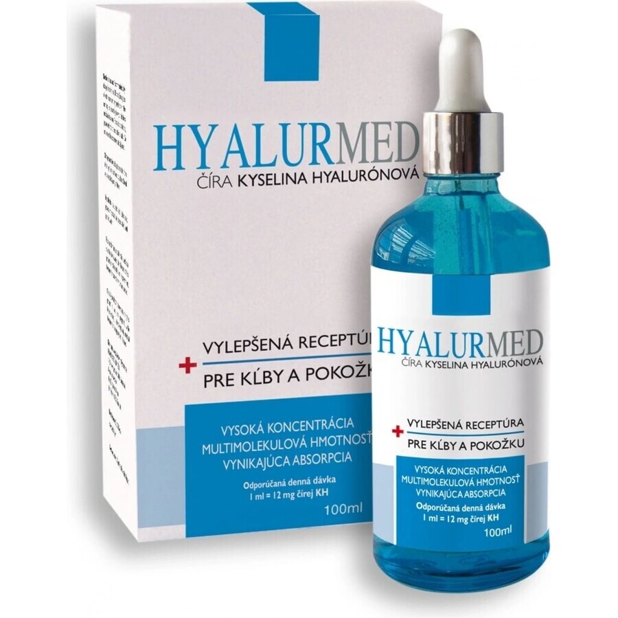 HYALURMED Acid hialuronic pur 1×100 ml, supliment alimentar