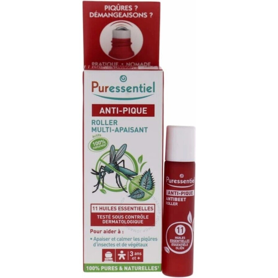 PURESSENTIEL Rodillo para picaduras de insectos 1×5 ml para picaduras de insectos