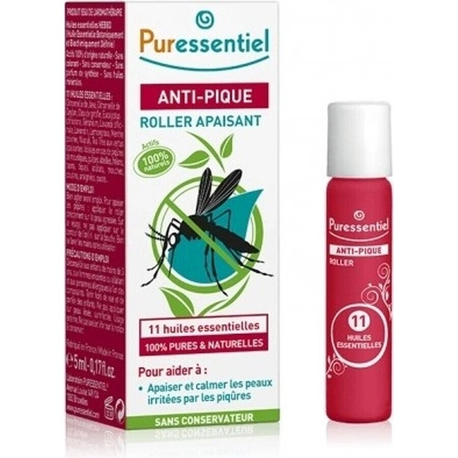 PURESSENTIEL Rodillo para picaduras de insectos 1×5 ml para picaduras de insectos